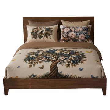 COMPLETO LETTO MATRIMONIALE CON STAMPA DIGITALE BIANCALUNA MISS TERRY - CIAM Centro Ingrosso Abbigliamento